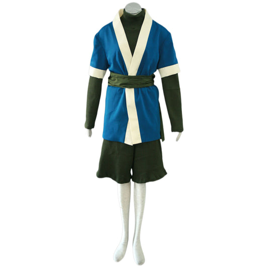 Anime Inspired Crystal Ice Ninja Cosplay Costume Kit for Men and Kids