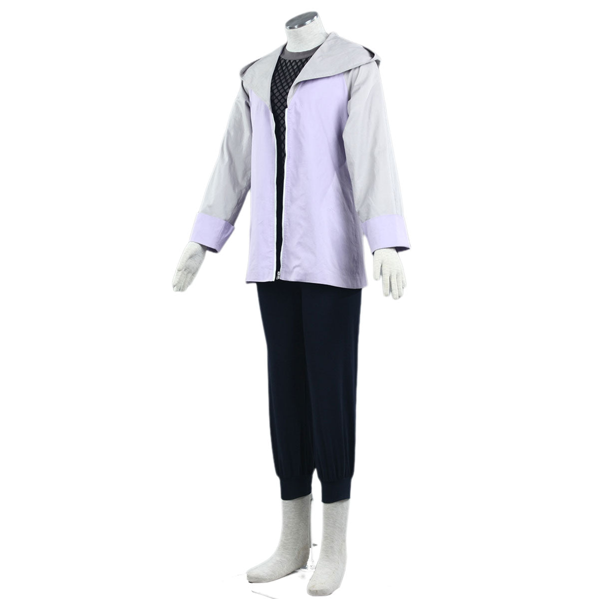 Naruto Shippuden Hyuga Hinata Cosplay Costume Outfit Kit with Headband