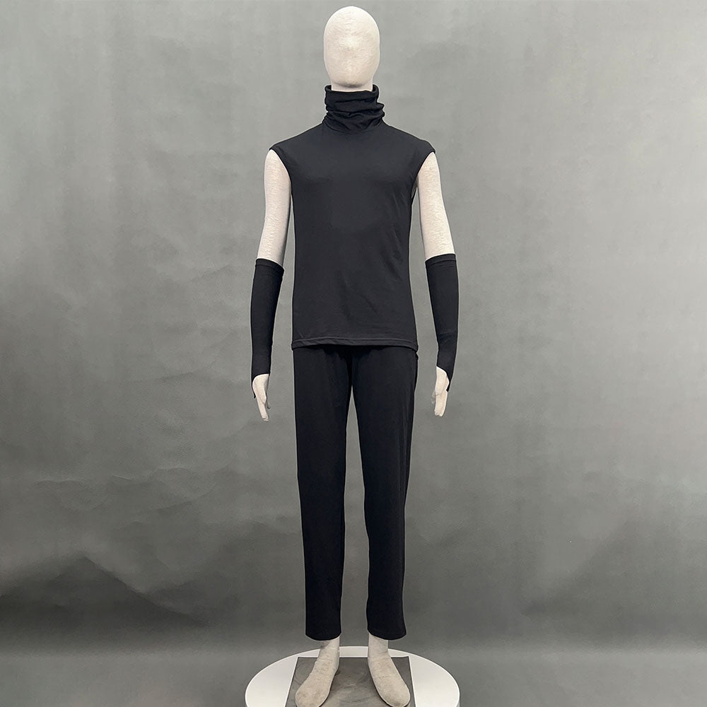Anime Naruto Shippuden Hatake Kakashi Anbu Costume Mask Shirt White full Outfits Kit