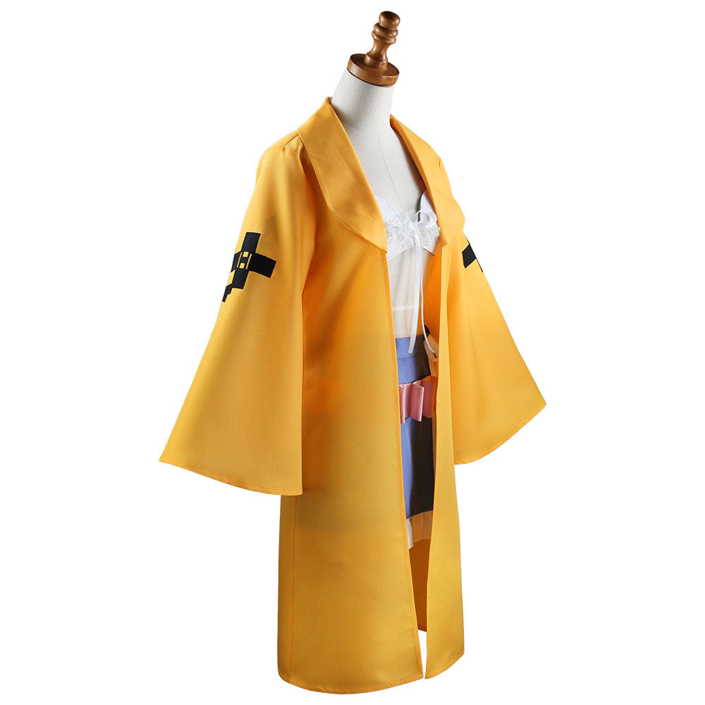 Danganronpa Costume Yonaga Angie Cosplay full Outfit Costume Kit