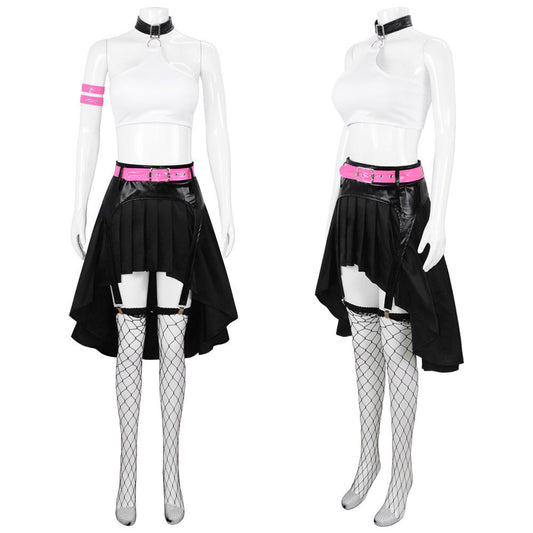 Anime Movie Orange-Haired Pirate Navigator Cosplay Full Outfit Costume Kit