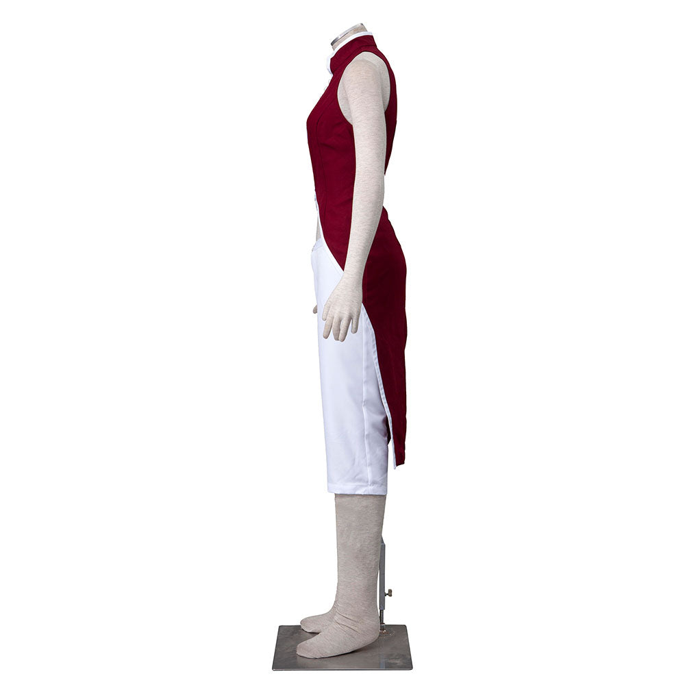 Naruto Boruto Costume Sakura Mother Version Cosplay Outfit Headband for Women and Kids