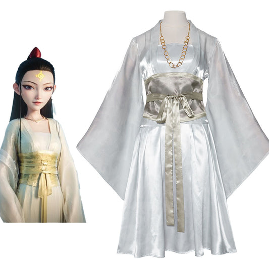 Movie Ne Zha 2 Costume He Tong Cosplay Dress Outfit Costume Kit