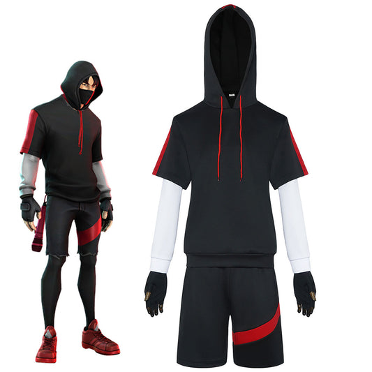 Game Fortnite Costume Ikonik Cosplay full Outfit Costume Kit Halloween