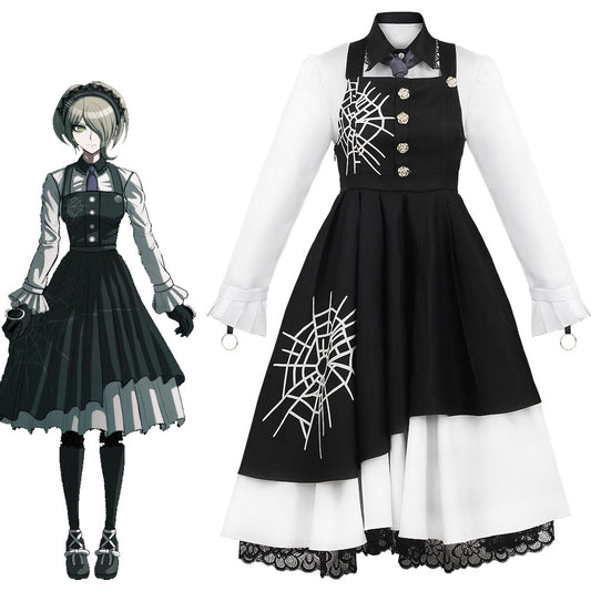 Danganronpa Costume Tojo Kirumi Cosplay full Outfit Costume Kit