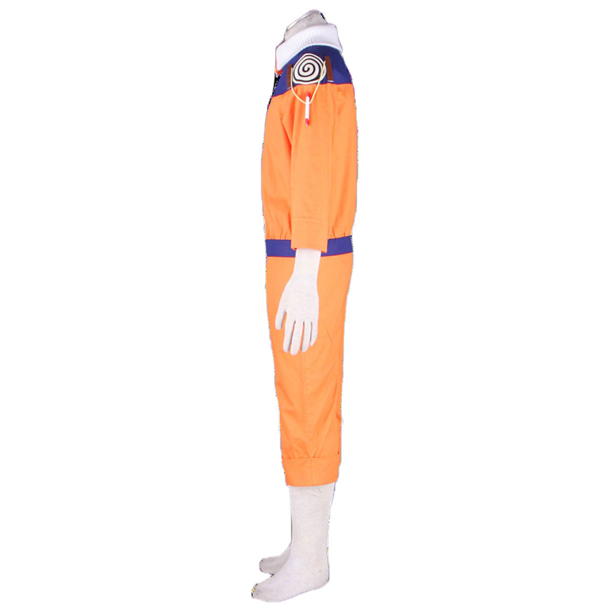 4 PCS Naruto Costume Naruto Cosplay Outfits with Wig for Adults and Kids