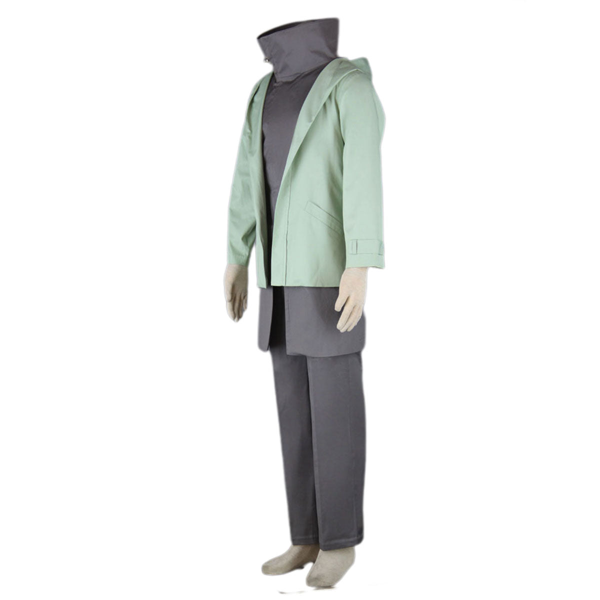 Naruto Shippuden Aburame Shino Cosplay Costume Outfit Kit