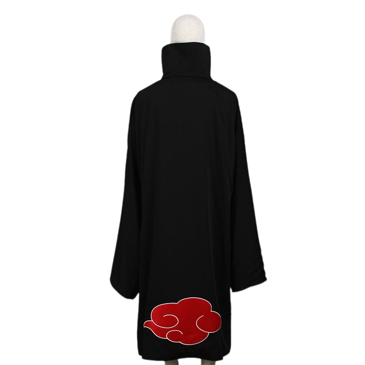 3 PCS Anime Naruto Costume Akatsuki Deidara Cosplay Embroidered Cloak with Wig Adults Kids