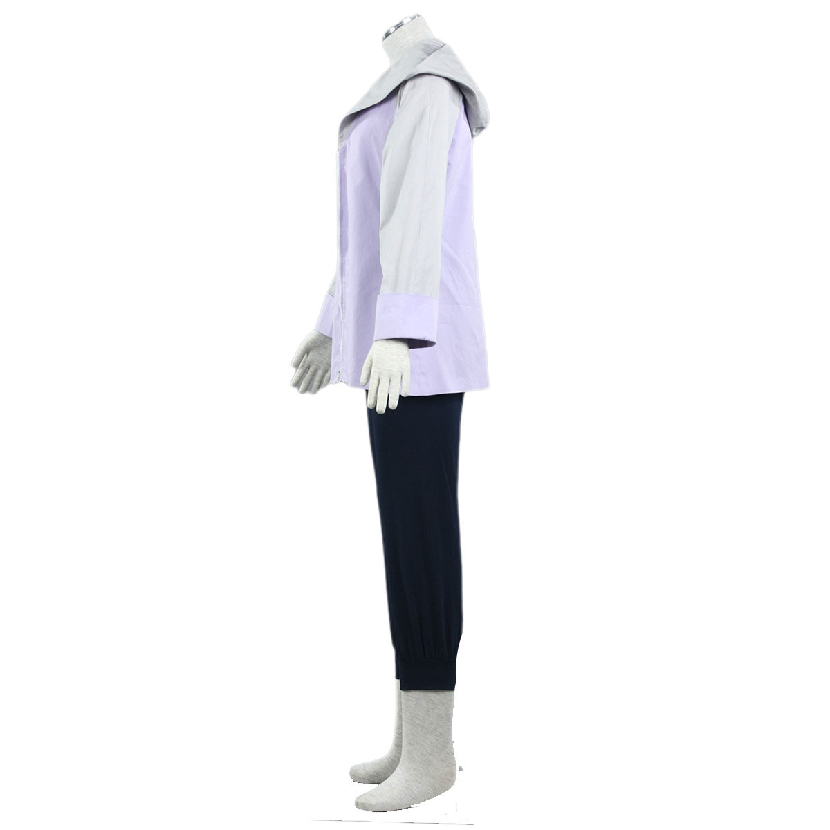 Naruto Shippuden Hyuga Hinata Cosplay Costume Outfit Kit with Headband