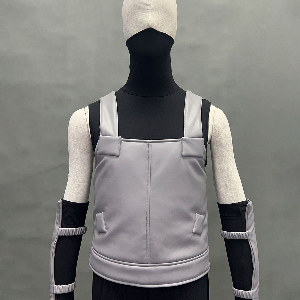 Anime Naruto Shippuden Hatake Kakashi Anbu Costume Mask Shirt Gray full Outfits Kit