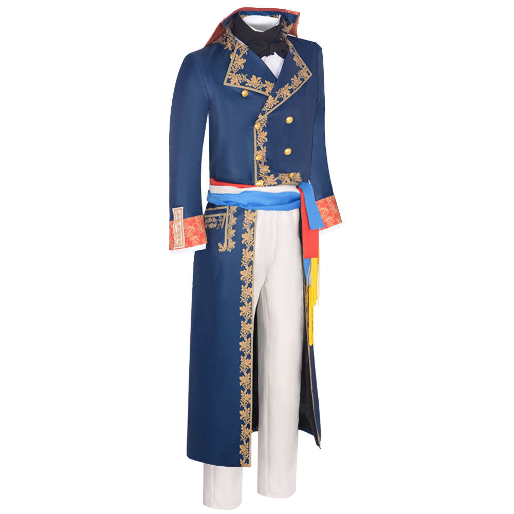 Movie Napoleon Costume Napoleon Cosplay Blue full Outfit Costume Kit