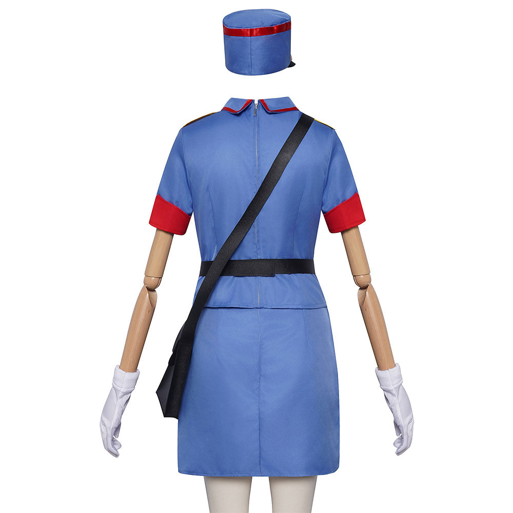 Pokemon Costume Officer Jenny Cosplay full Outfit Kit