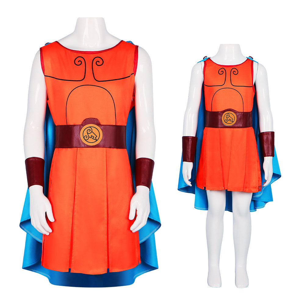 Movie Hercules Costume Hercules Cosplay full Outfit Costume Kit Men and Kids