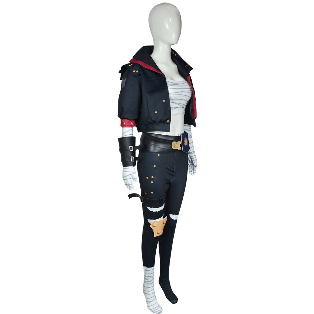 Movie League of Legends(LoL) Costume Vi Cosplay full Outfit Costume Kit