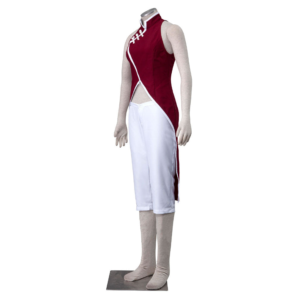 Naruto Boruto Costume Sakura Mother Version Cosplay Outfit Headband for Women and Kids