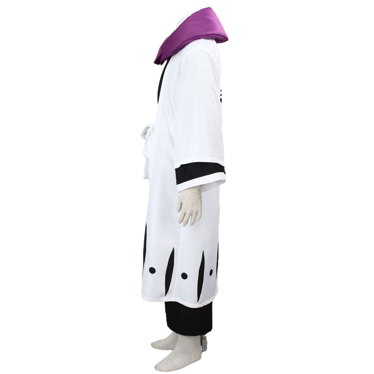 Anime Bleach 12th Division Captain Kurotsuchi Mayuri Cosplay Costume Full Outfit Kit