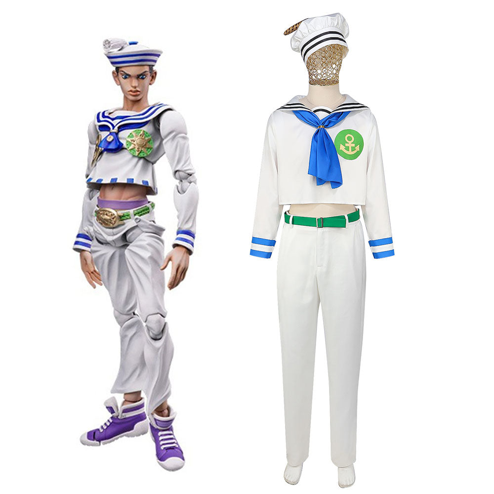JoJo's Bizarre Adventure Costume Higashikata Josuke Cosplay Costume Kit