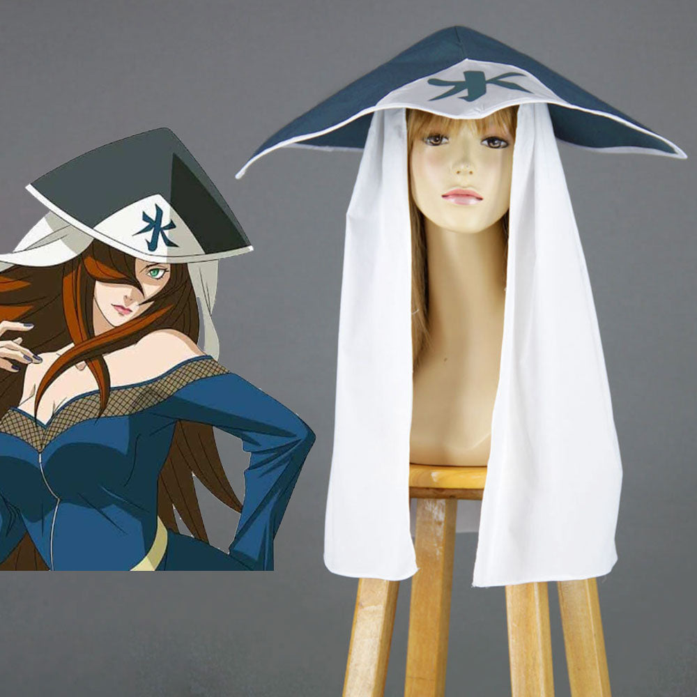 Anime Naruto Costume Mei Terumi Mizukage Cosplay Hat