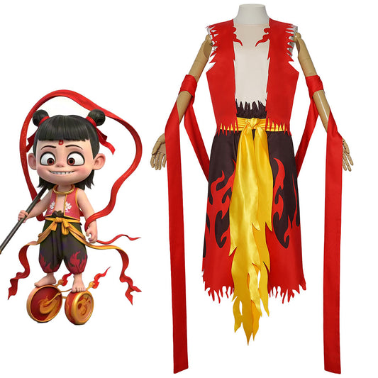 Movie Ne zha 2 Costume Ne zha Cosplay full Outfit Kit
