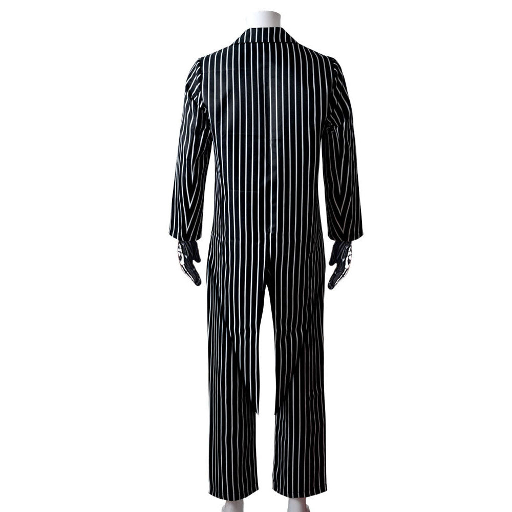 The Nightmare Before Christmas Costume Jack Skellington Cosplay Costume Kit