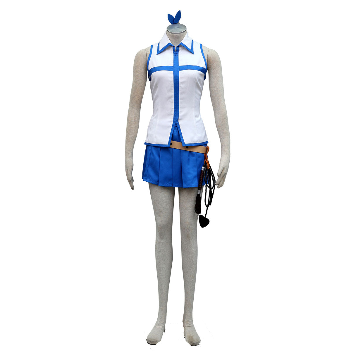 Fairy Tail Lucy Heartfilia Cosplay Costume Outfit Kit with Eridanus