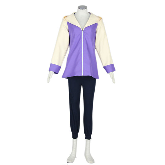 Anime Gentle Style Ninja Costume Set with Wig for Women and Kids