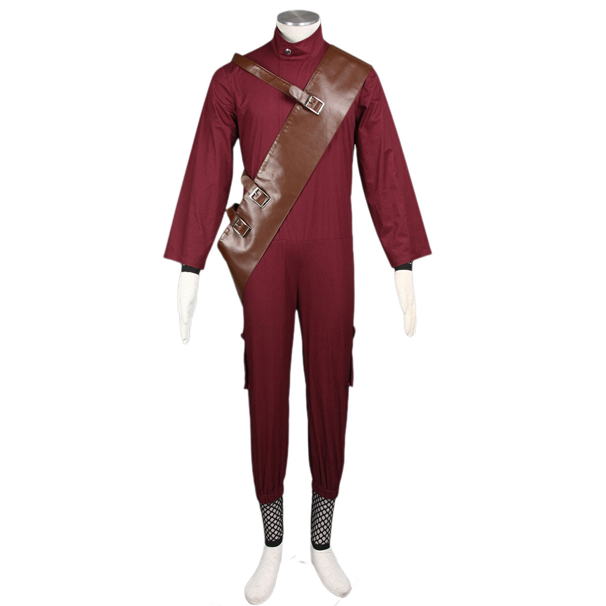 Anime Naruto Gaara Saving Sasuke Cosplay Costume full Outfit Kit