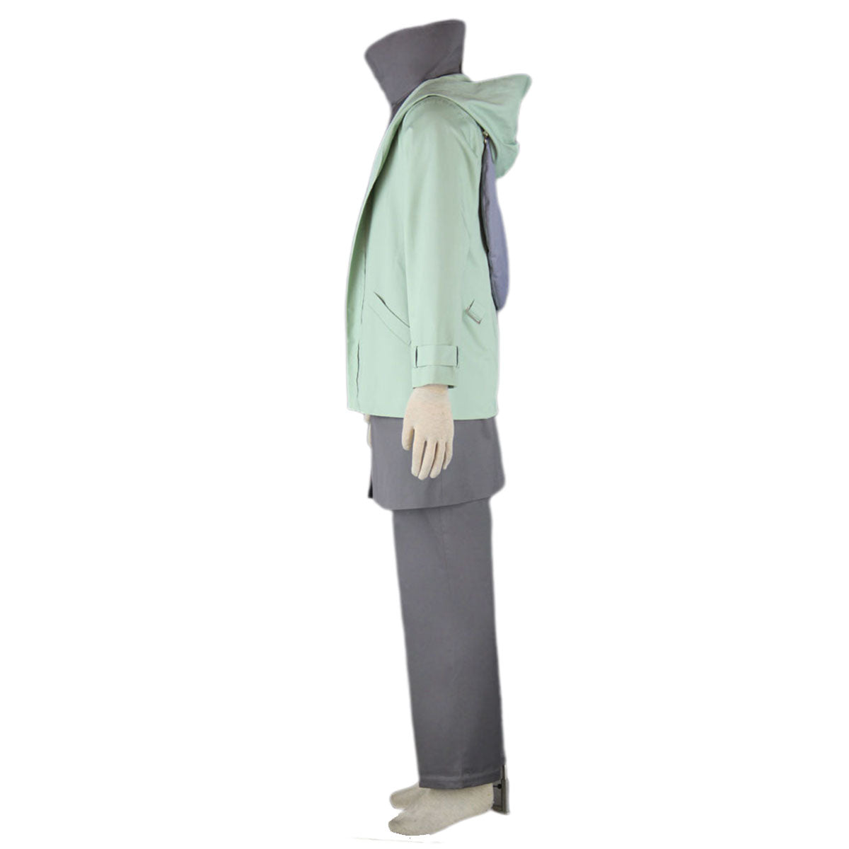 Naruto Shippuden Aburame Shino Cosplay Costume Outfit Kit