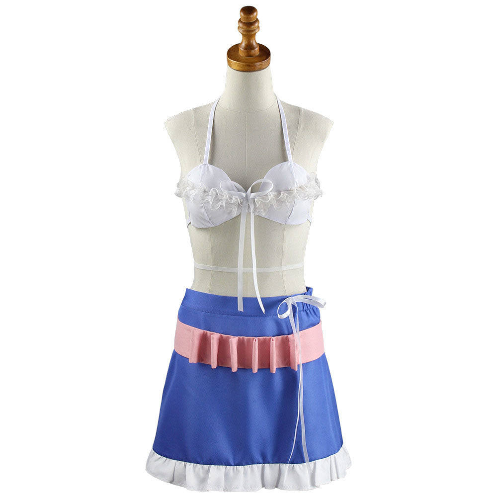 Danganronpa Costume Yonaga Angie Cosplay full Outfit Costume Kit
