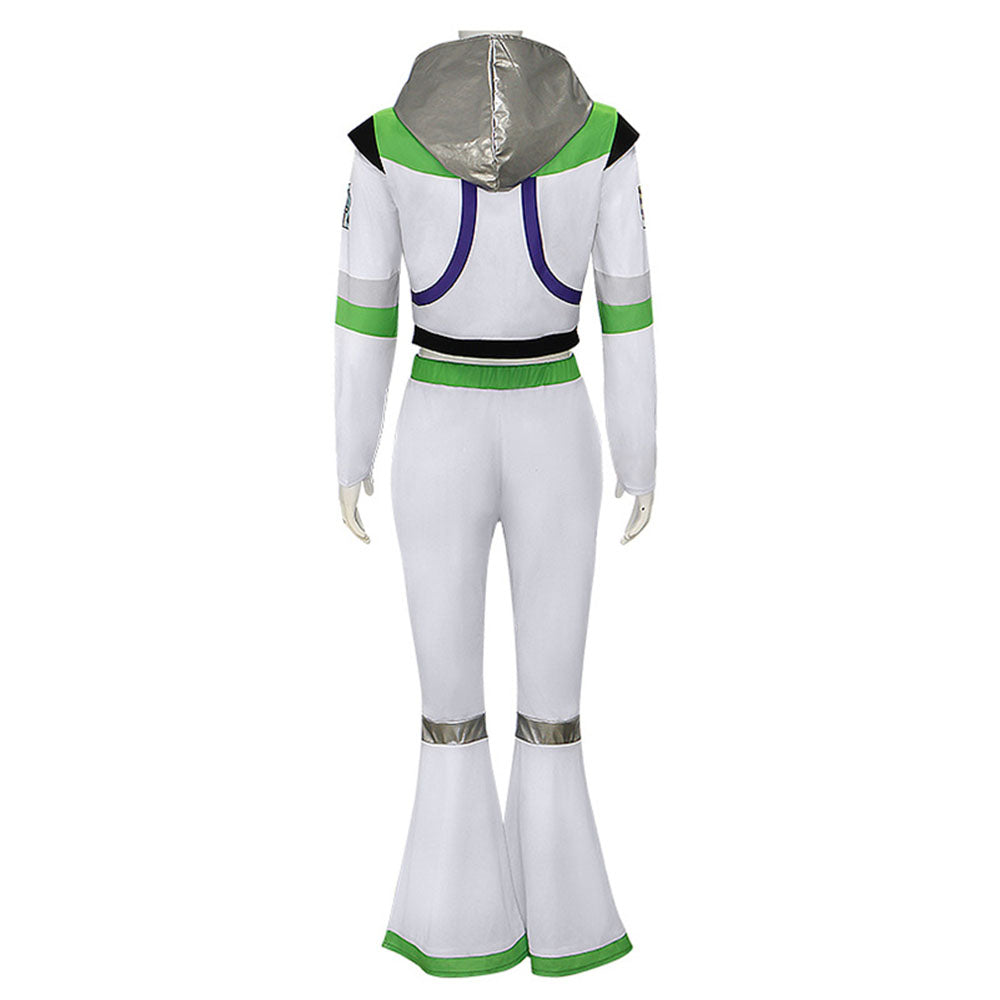 Toy Story Costume Buzz Lightyear Cosplay full Outfit Kit for Women