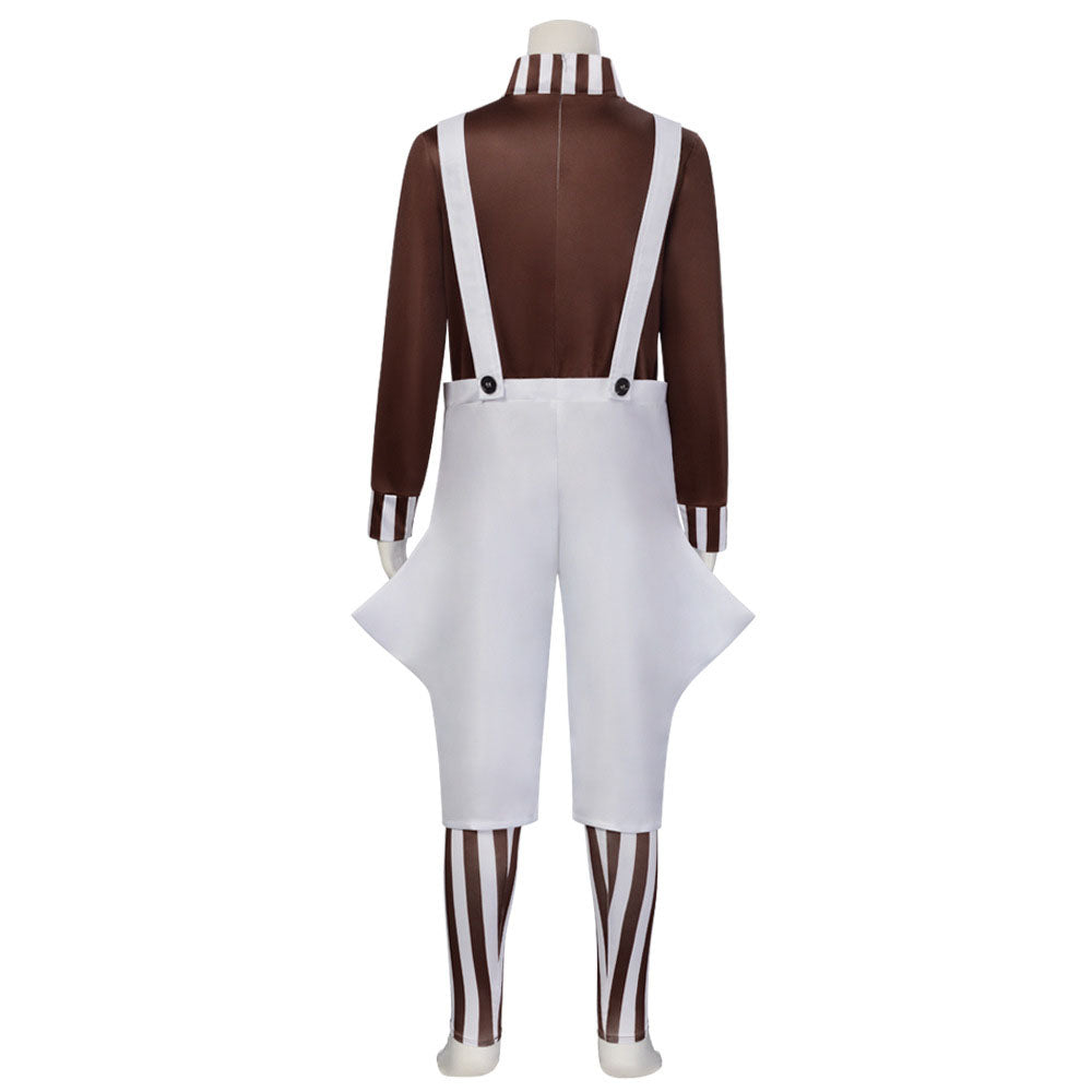 Charlie and the Chocolate Factory Costume Oompa-Loompas Cosplay Costume Kit