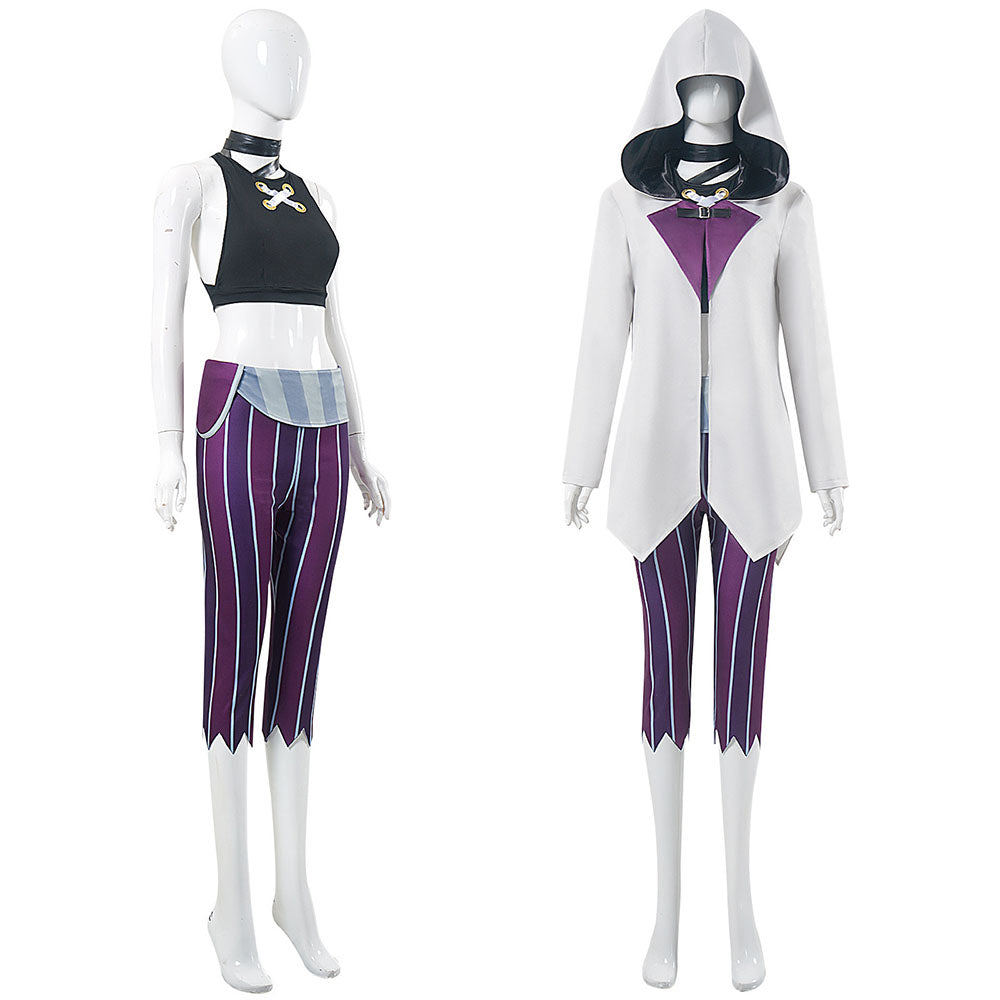 Movie League of Legends(LoL) Costume Jinx Cosplay full Outfit Costume Kit