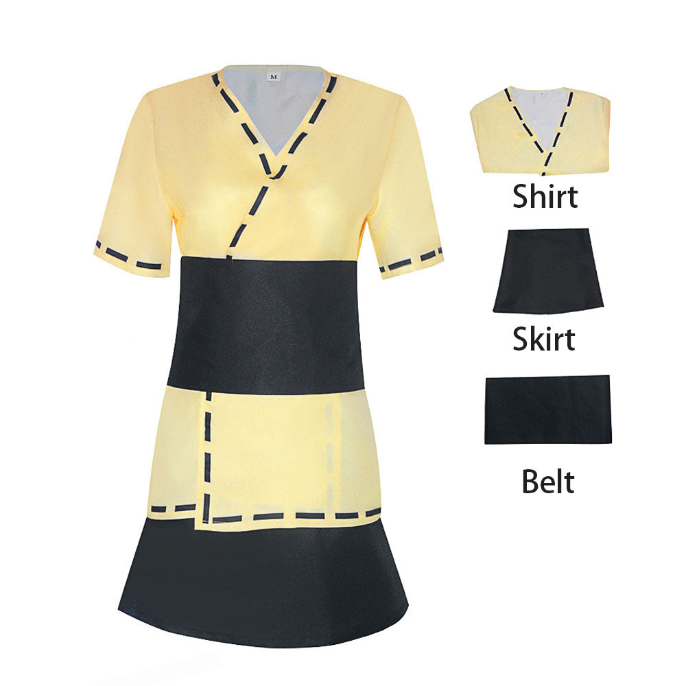 Naruto Costume Uzumaki Kushina Cosplay Dress Costume Kit