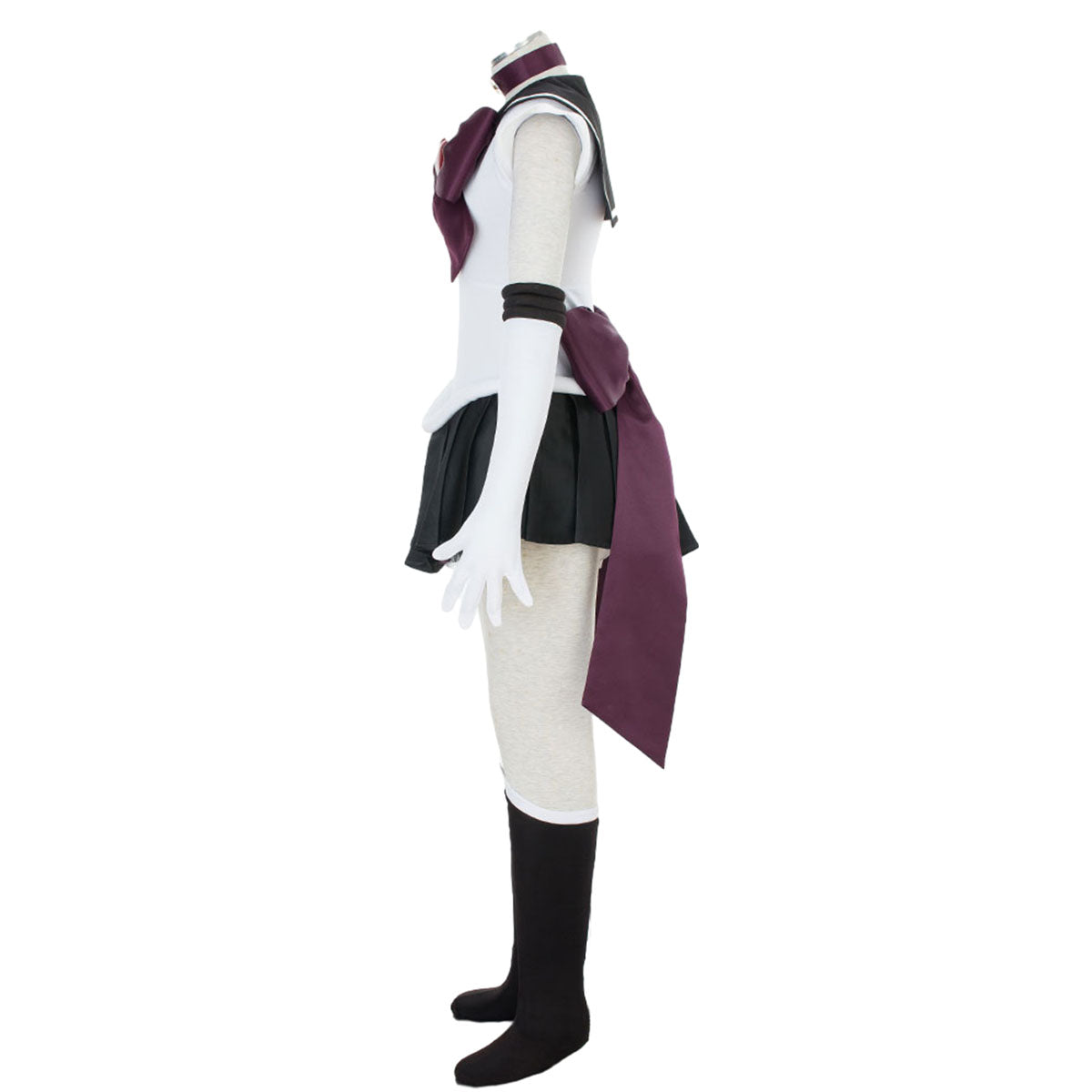 Sailor Moon Super S Sailor Pluto Mingou Setsuna Cosplay Costume Kit with Accessories