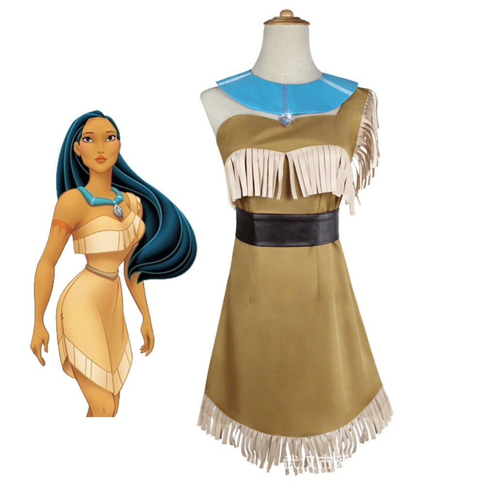 Pocahontas Costumes Pocahontas Indiana Princess Cosplay Dress Kit