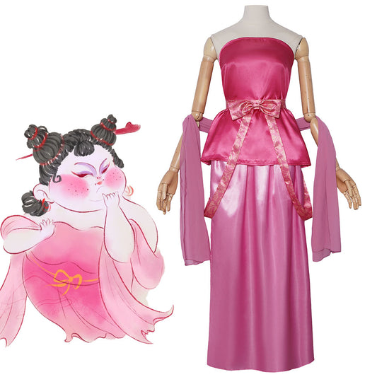 Movie Ne Zha 2 Costume Shiji Niangniang Cosplay full Outfit Costume Kit