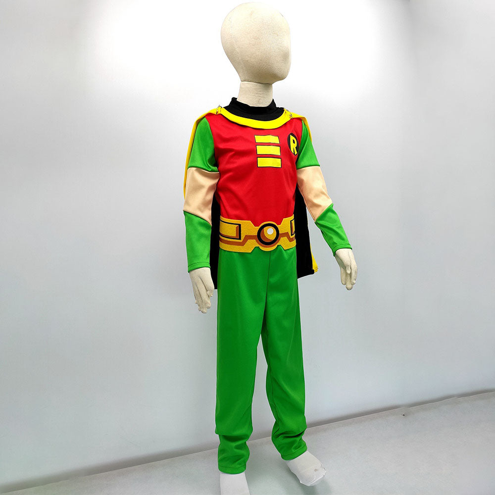 Teen Titans Costume Tim Drake Robin Cosplay full Outfit Costume Kit