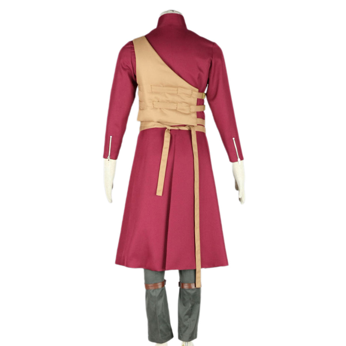 Anime Naruto Shippuden Gaara Cosplay Costume Outfit Kit