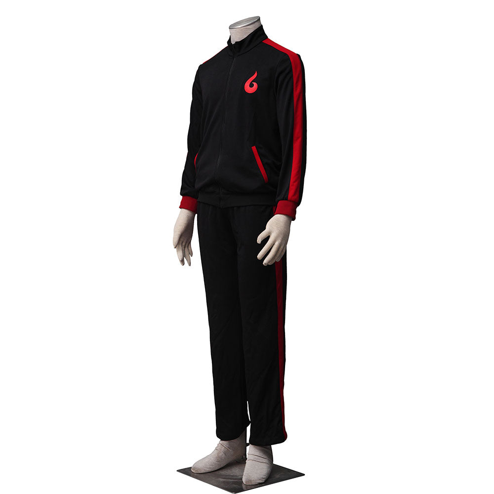 Anime Naruto Boruto Costume Boruto Childhood Cosplay Uniform with Headband for Men and Kids