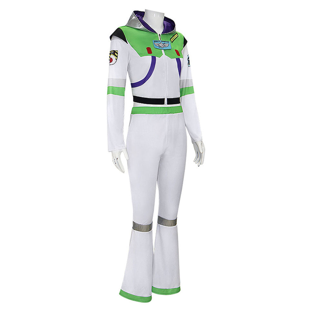 Toy Story Costume Buzz Lightyear Cosplay full Outfit Kit for Women