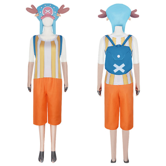 Anime Pink Hat Reindeer Doctor Cosplay Full Outfit Costume Kit