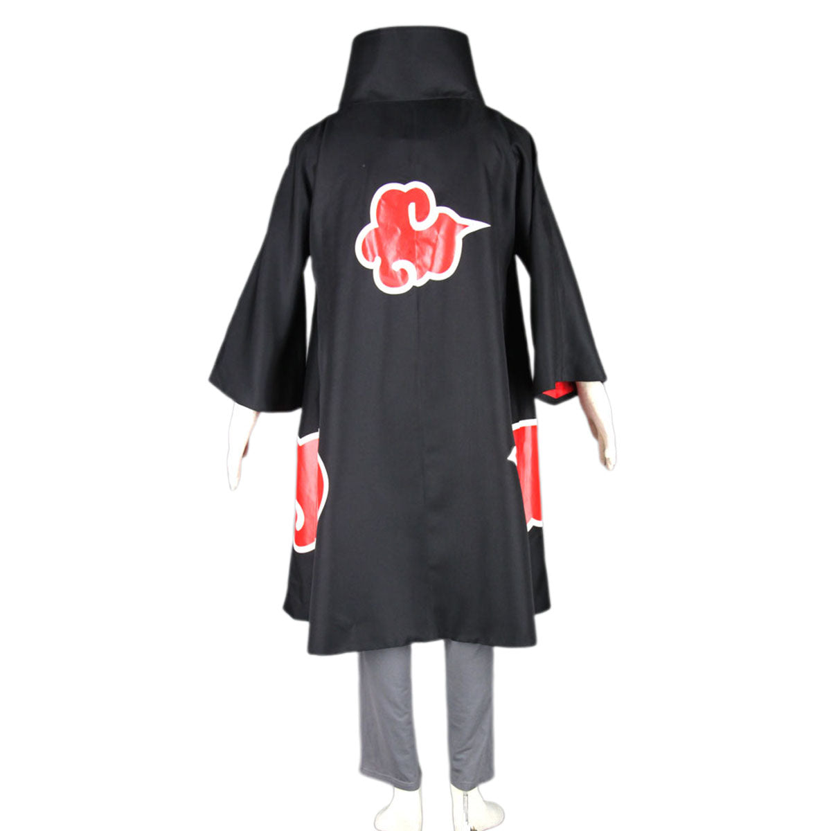 Anime Naruto Costume Akatsuki Kakuzu Cosplay Full Outfit Hood Mask for Men Kids