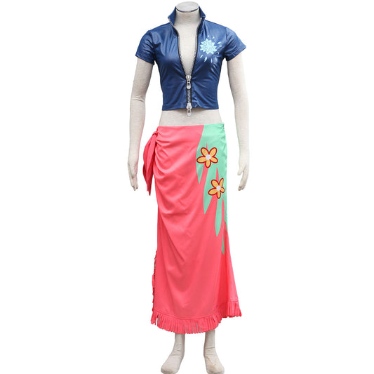 Anime Historical Scholar Elegant Lady Cosplay 2PCS Dress Kit
