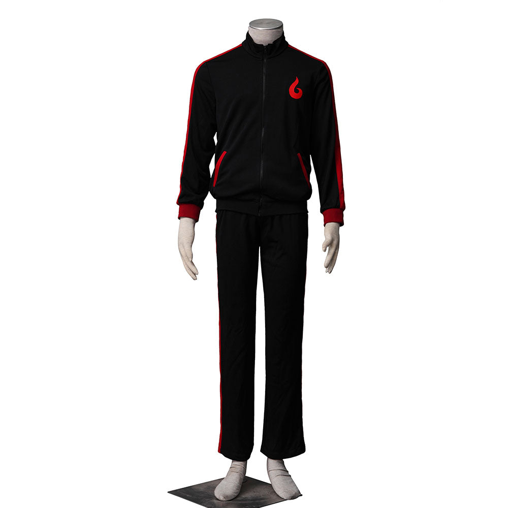 Anime Naruto Boruto Costume Boruto Childhood Cosplay Uniform with Headband for Men and Kids