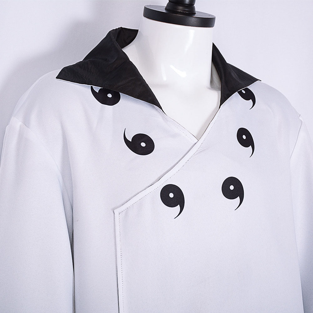 Naruto Costume Rikudo Sennin Ootutuki Hagoromo Cosplay Long Coat