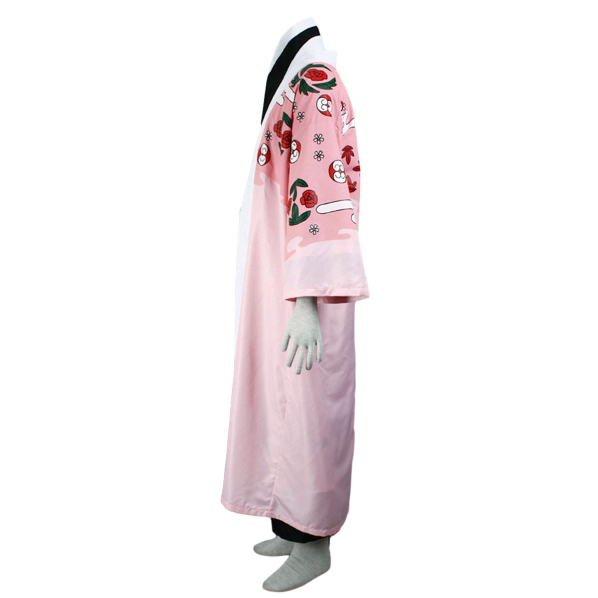 Anime Bleach 8th Division Captain Kyoraku Shunsui Cosplay Costume Full Outfit Kit