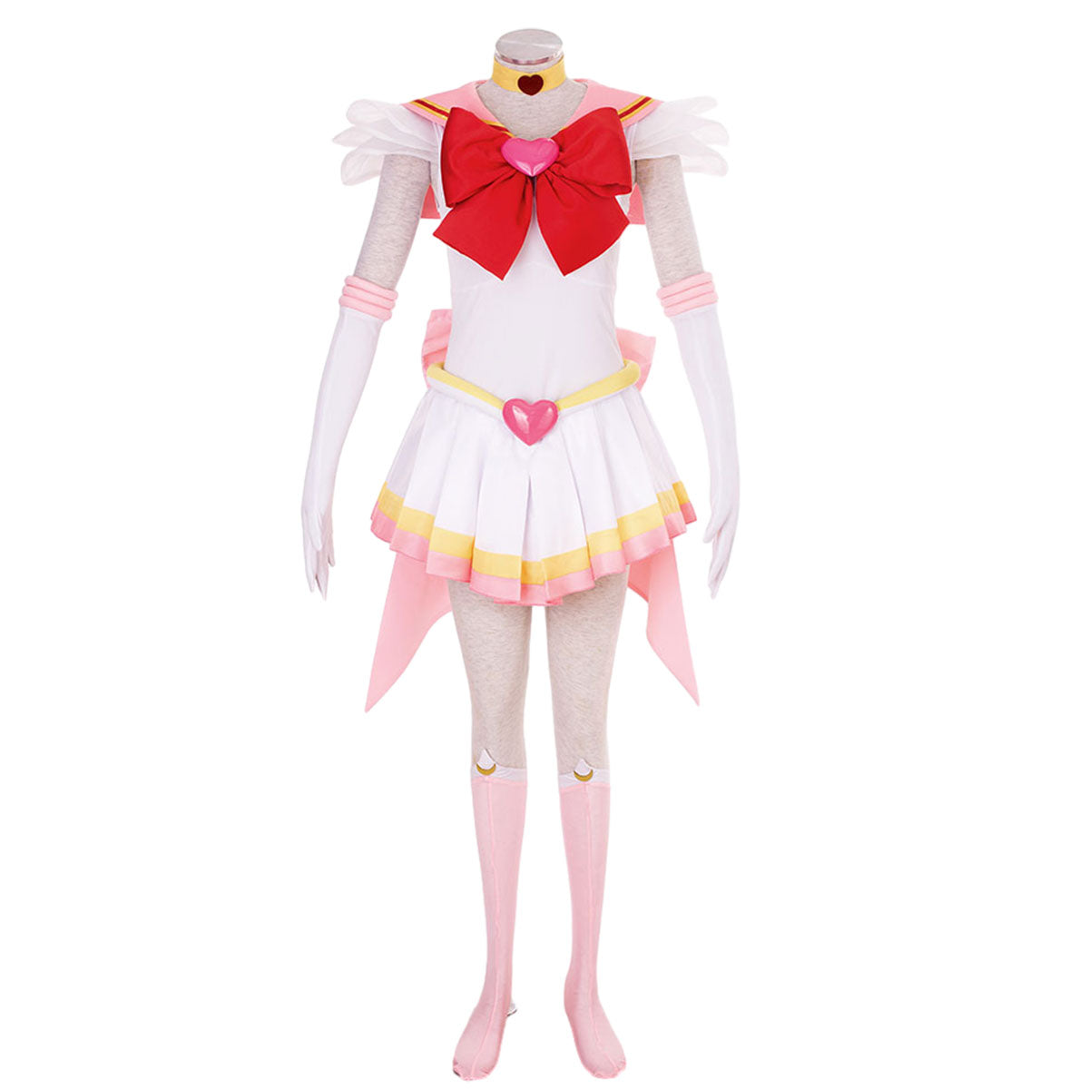 Sailor Moon Super S Sailor Chibi Moon Cosplay Costume Kit with Accessories