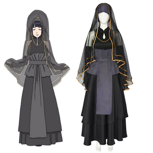 Naruto Costume Hyuga Hinata Cosplay Wedding Dress Costume Kit