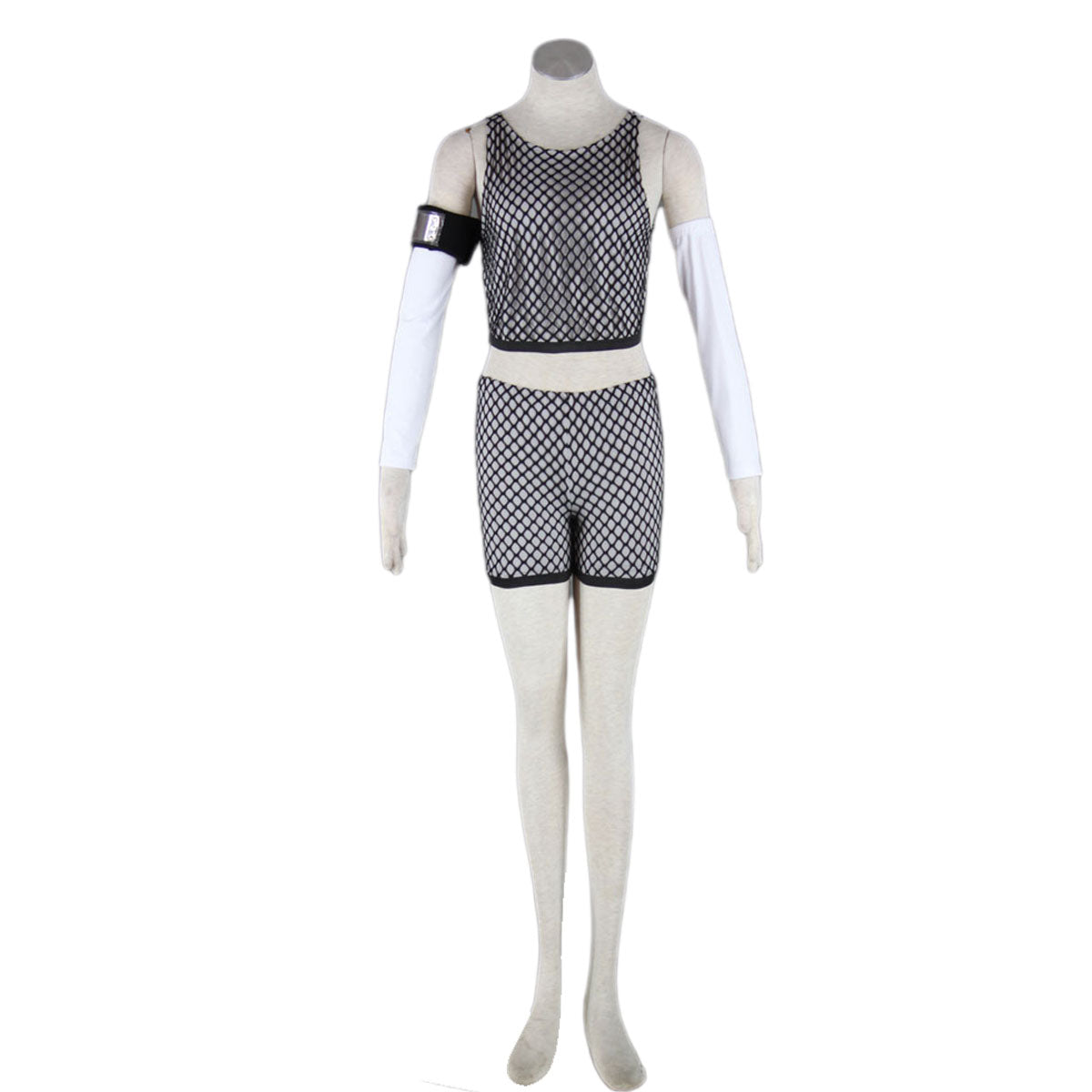 Anime Naruto Costume Seven-Tail Wing Fuu Cosplay Outfit Kit with Shoes for Women and Kids