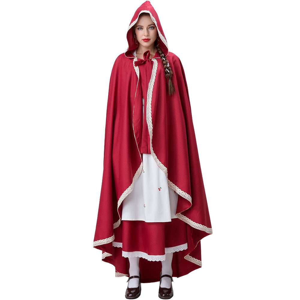 Little Red Riding Hood Costume the Little Red Cosplay Robe